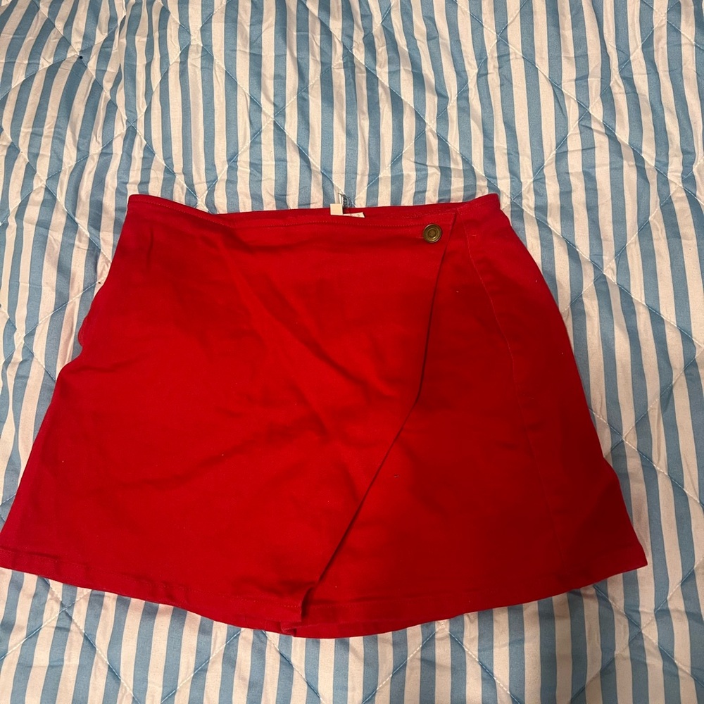 Red Women's Skirt